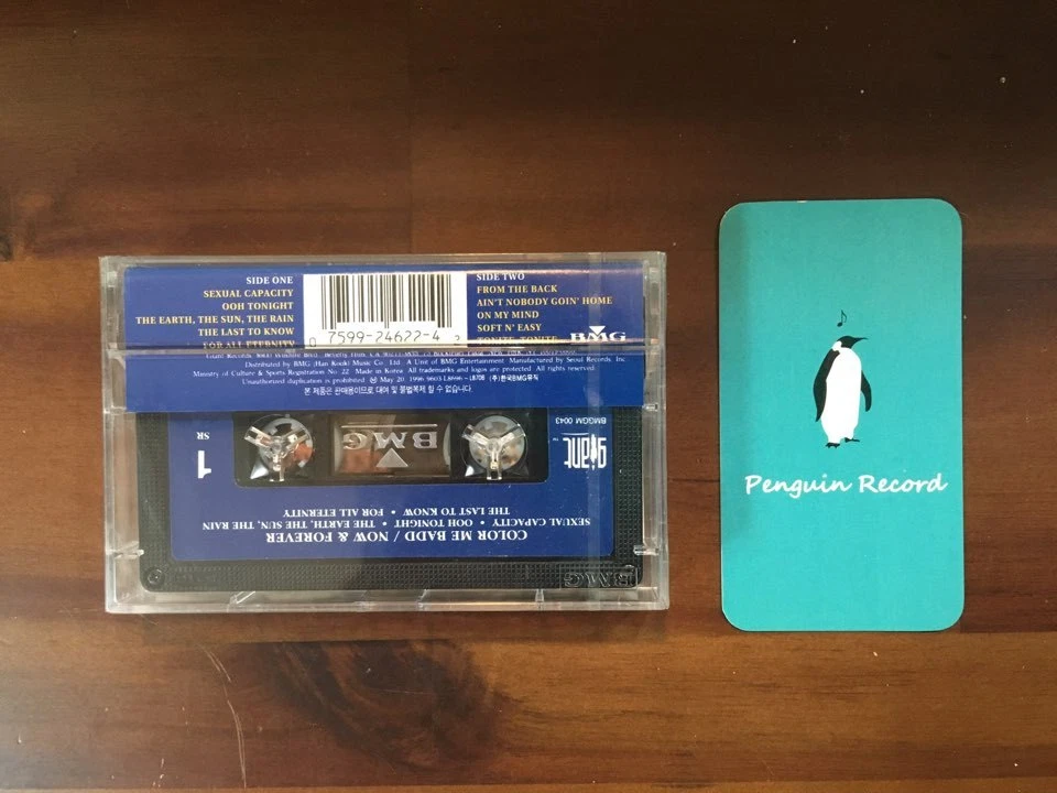 COLOR ME BADD - NOW & FOREVER CASSETTE TAPE KOREA EDITION SEALED - Image 3 of 3