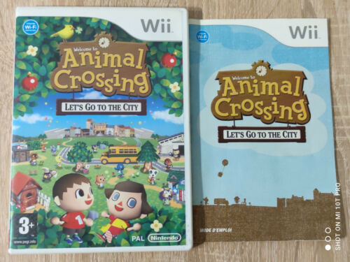 Animal Crossing LET'S GO The City Wii U Wiiu | eBay