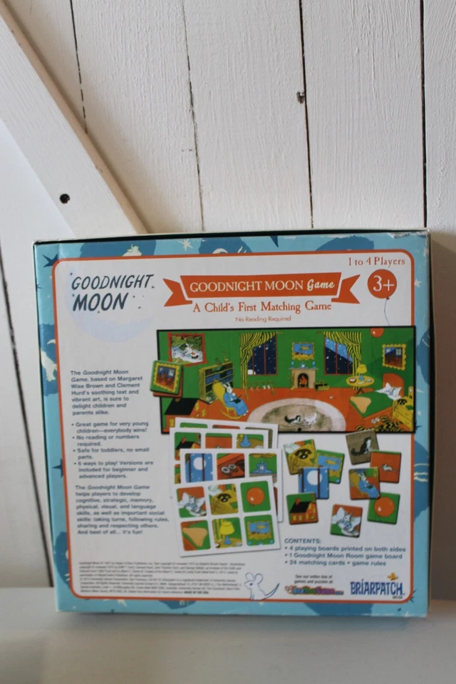 Good Night Moon Game 1st Matching Game Age 3+ Multi Awards No Reading - Image 2 of 2