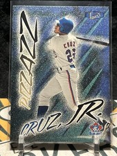 1998 Fleet Ultra Jose Cruz Jr. Pizzazz #487 Toronto Blue Jays 