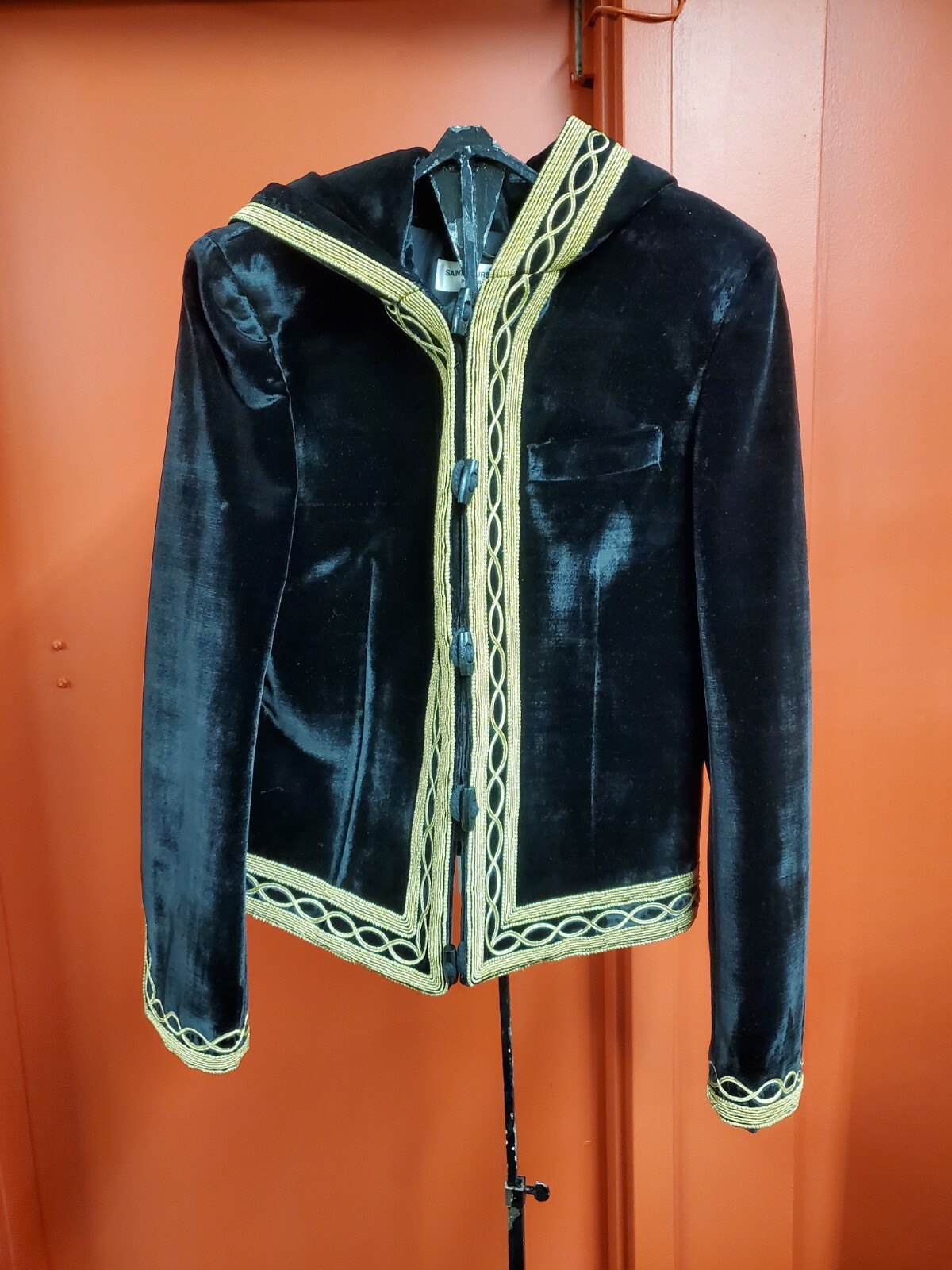 Giacca Saint Laurent in velluto di lusso