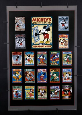 ディズニー　 ポスター mickey's greatest moments Walt Disney - Mickey's Greatest Moments - Offset Poster