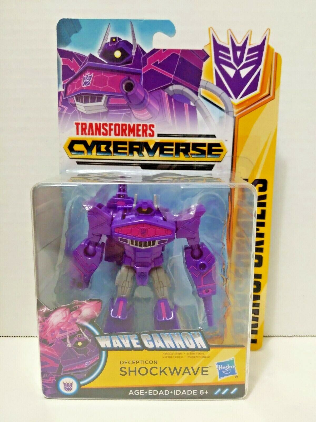 Transformers Cyberverse Adventures Action Attackers Warrior Class Shockwave