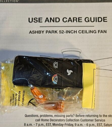 SELECT YOUR PARTS ONLY Ashby Park 52 in Brushed Nickel LED Fan Replacement Parts - Picture 13 of 15