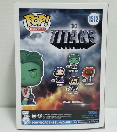 BEAST BOY - DC TITANS Funko POP! Figura de vinilo coleccionable TV #1512 EN STOCK AHORA - Imagen 18 de 24