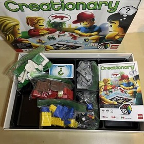 LEGO Games Creationary Set 3844 - Incomplete See Description Good Condition