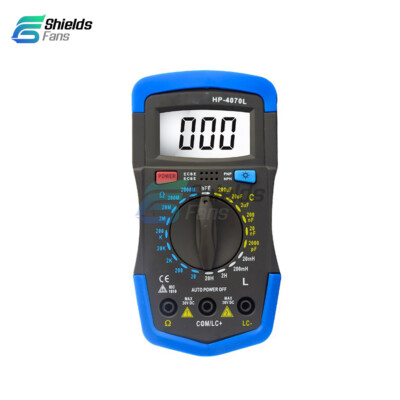 Capacitance Multimeter Digital LCD Backlit Inductance LCR Meter Repair Tool