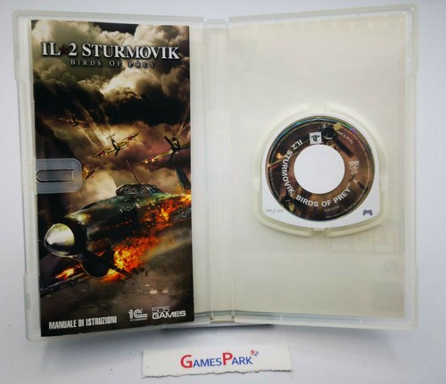 IL 2 STURMOVIK PSP PLAYSTATION GIOCO USATO PER Italiano PAL DI AEREO GUERRA CON - Picture 2 of 4
