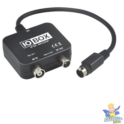 Neu IO-Link Box RF 2 Modulator Ausgang zur Verwendung mit Sky+ Plus HD TV Magic Eye
