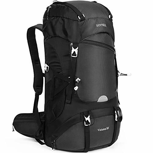 Sac à dos randonnée Homiee 50L grande capacité sport trekking avec housse