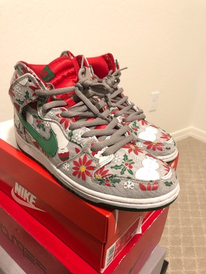 ugly sweater dunks
