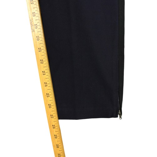 Eileen Fisher Women Colorblock Comfort Pull On Pant Straight Leg Size S Black - Picture 10 of 11