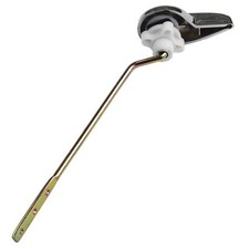 Toilet Tank Flush Lever Chrome Finish Handle Fittings Assembly Replacement Tools