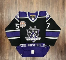 Vtg Koho Steve Heinze #57 LA Kings 2002 ASG Authentic NHL Hockey Jersey - Sz 52