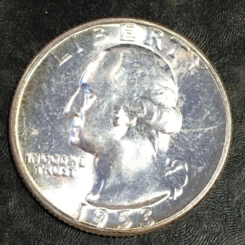 1953 Washington Quarter - Original Uncirculated - High Quality Scans #P574