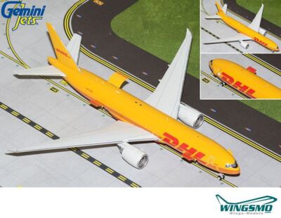 GeminiJets Kalitta Air Boeing 777-200F DHL Interactive Series N774CK G2DHL952