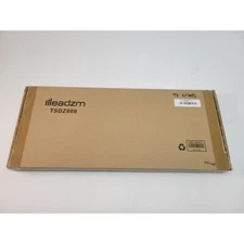 LEADZM TSDZ808 Universal Simple TV Stand - Black - New Open Box