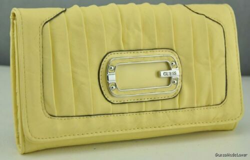 Portefeuille GUESS Reiko - Étain - Fausse Cuir - Neuf Avec Étiquettes