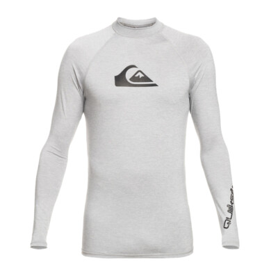 Quiksilver All Time - Langärmliger Rashguard UPF 50/Lycra - Sleet Heather