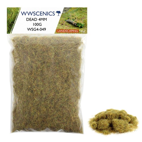 WWS Dead Static Grass - Different Lengths and Sizes| Model Rail WarGames Scenery - Picture 27 of 55
