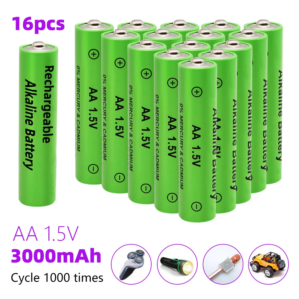 Batterie rechargeable AAA 1.5V 8800 mah, rechargeable, nouveau