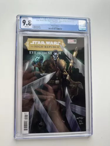 STAR WARS HIGH REPUBLIC EYE OF THE STORM #1 1:25 CGC 9.8 PACHECO VARIANT