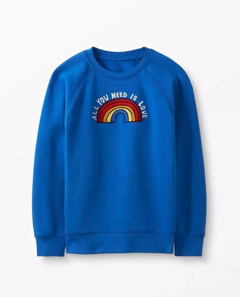 Hanna andersson loved sweatshirt clearance