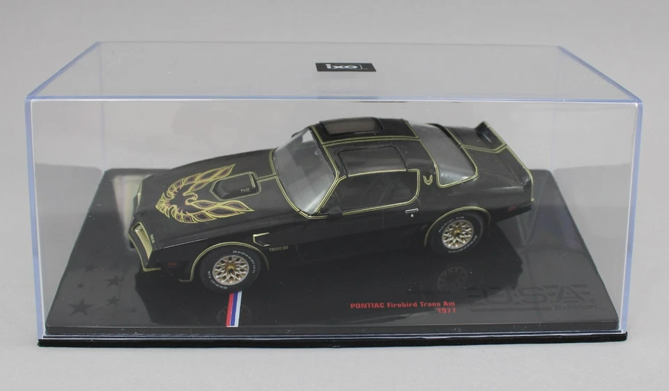 1:43 IXO Models *BLACK* 1977 Pontiac Firebird Trans Am *DIECAST* NIB! - Image 2 of 4