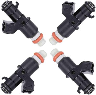 civicivi 4PCS Fuel Injector 16450-R2E-L01 Fit Honda Civic 2012-2015 Fit HRV