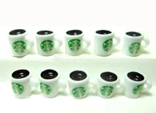 Dollhouse Miniature Juice Mocha Coffee Cup Mug Bottle Food Drink Beverage 1/6