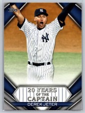 2020 Topps Update #YOC-09 Derek Jeter 20 Years of The Captain 10a