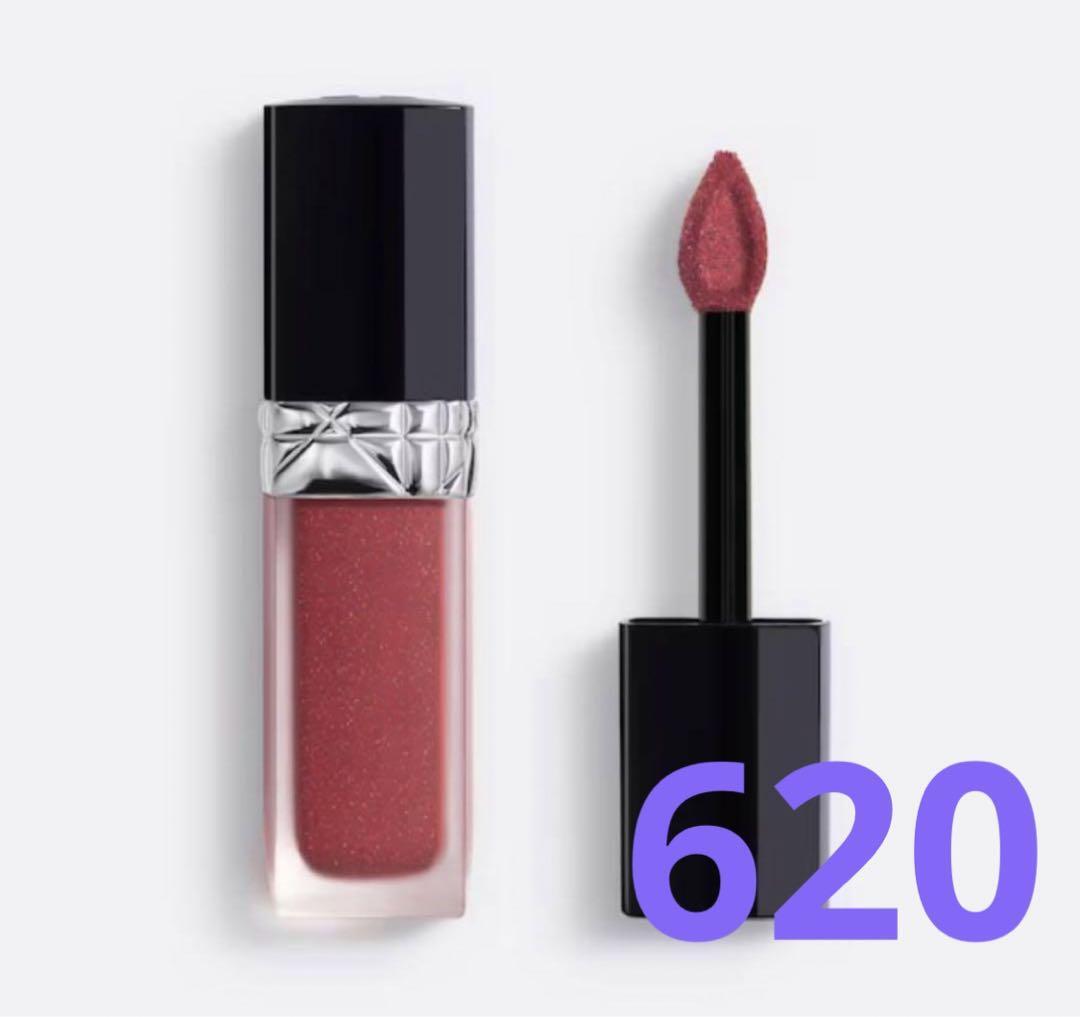 Dior Rouge Dior Forever Liquid Lipstick in Sequin Glitter Shade 620-image