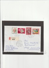 Schweiz - Einschreiben 18.10.1985 " 8307 Effretikon - Donaueschingen "