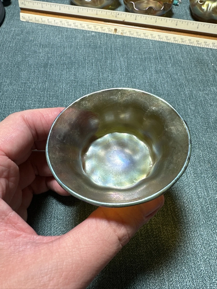 Tiffany Salt Cellar In Tiffany Art Glass for sale | eBay