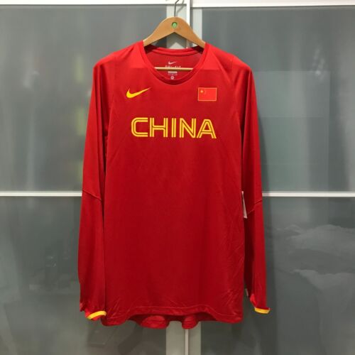 NIKE CHINA NATIONAL BASKETBALL TEAM SHOOTING SHIRT FIBA ASIA OLYMPIC JERSEY 3XL - Picture 1 of 4