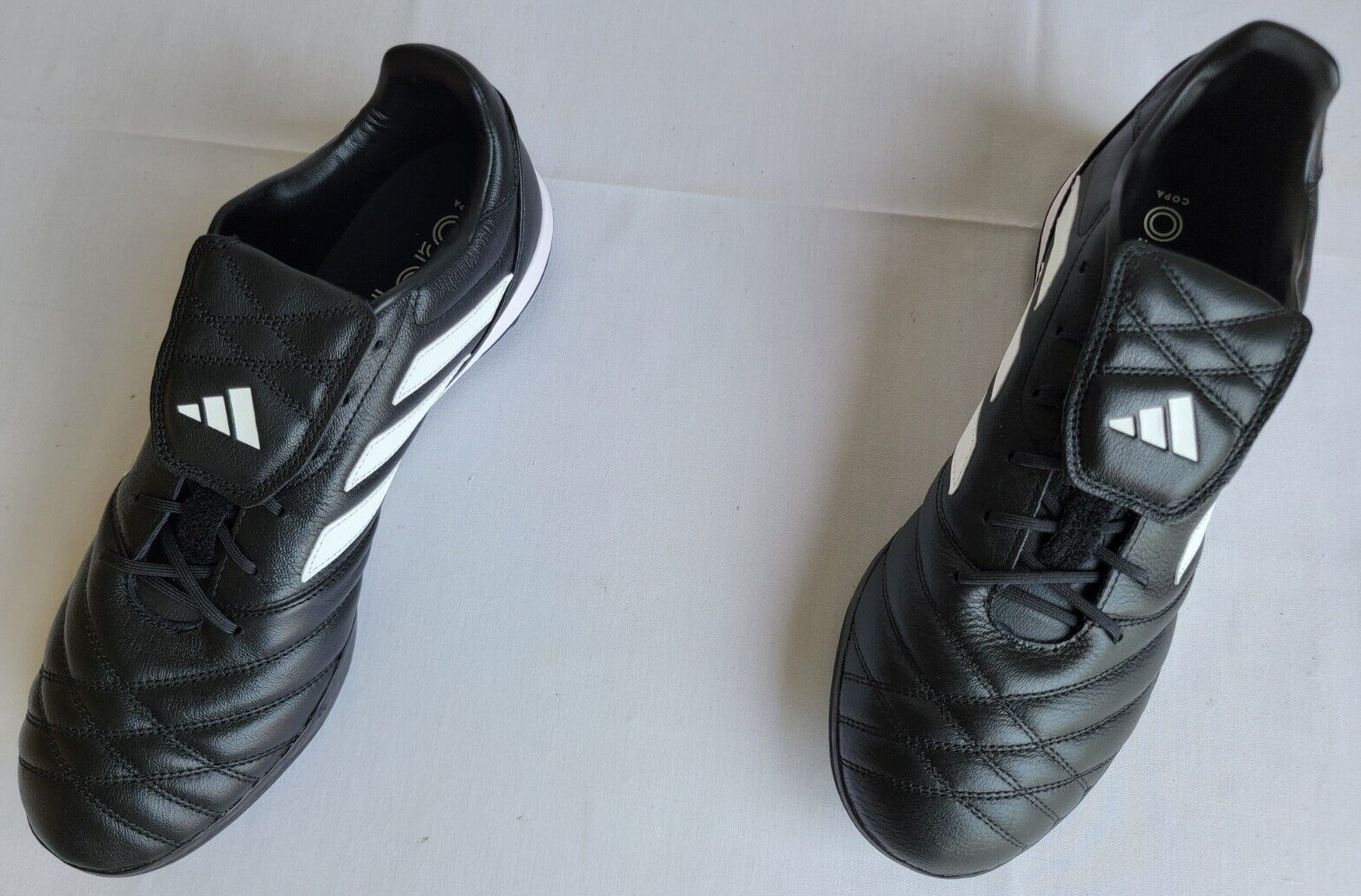 Unisex Size 13Men/14Women Black White Adidas Copa Gloro Turf Soccer Shoes FZ6121