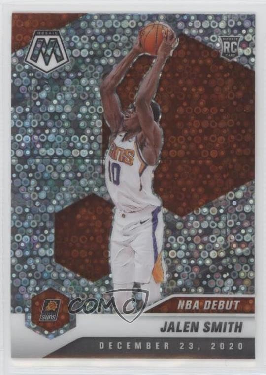 2020-21 Panini Mosaic NBA Debut Fast Break Silver Prizm Jalen Smith #275 0u02