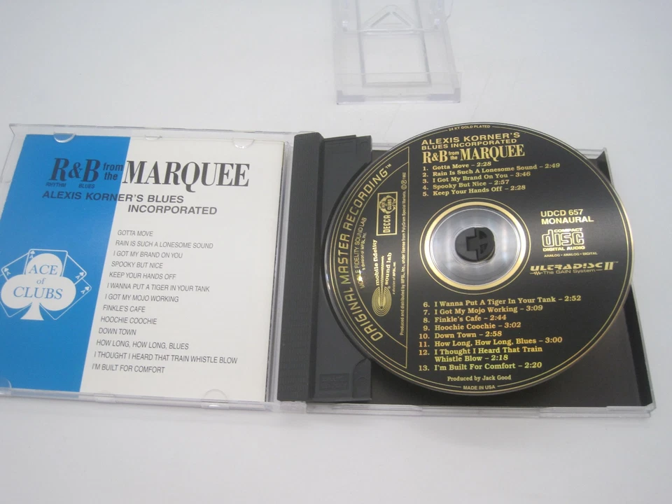 CD R&B FROM THE MARQUEE - ALEXIS KORNER - ORIGINAL MASTER RECORDING 24K GOLD - Bild 3 von 4