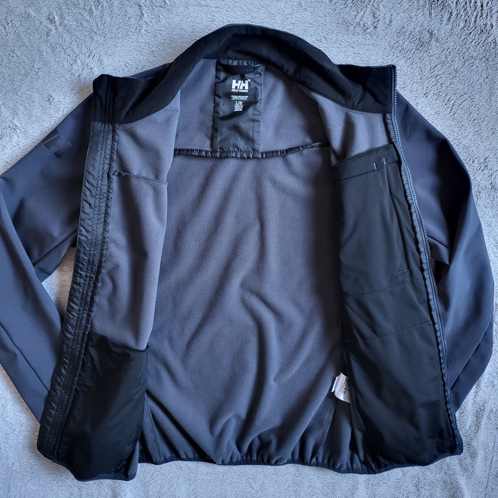 Helly Hansen Softshell Full Zip Jacket Men's Larg… - image 5