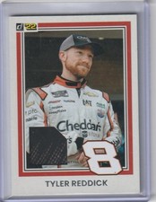 TYLER REDDICK 2022 DONRUSS RACING RETRO 81 RACE USED TIRE !!