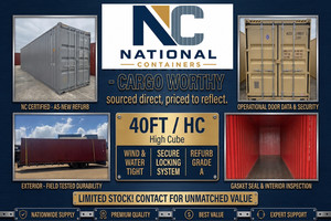 40ft High Cube Wind Water Tight Container