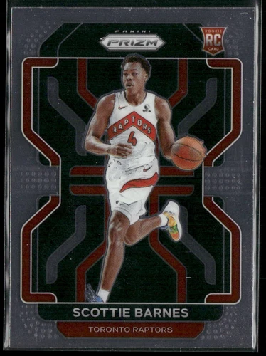 Scottie Barnes 2021-22 Panini Prizm #320 RC Rookie Card Toronto Raptors