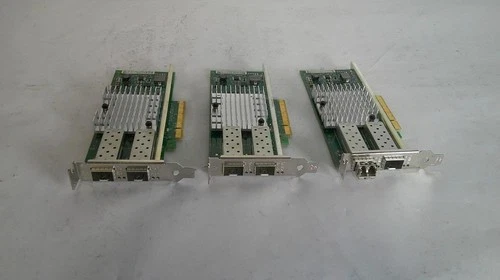 *Lot Of 3* Dell Intel X520-DA2 942V6 0942V6 10Gb Server Network Adapter (B2324)