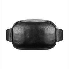 Genuine Leather Fanny Pack Waist Bag Unisex Travel Hip Bum Bag