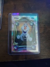 2025 Topps Non-Sport Disney Wonder Olaf Tier 1 Diamante Foil #86 Frozen