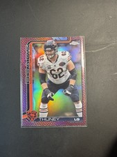 2025 Topps Chrome Joe Thuney Learher (Pigskin) #50