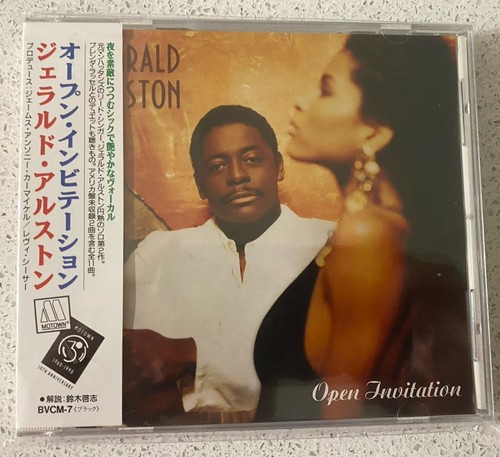 Gerald Alston – Open Invitation (CD) JAPAN OBI BVCM-7 **