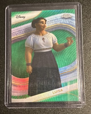 Luisa 2025 Topps Chrome Disney Green Refactor 61/99