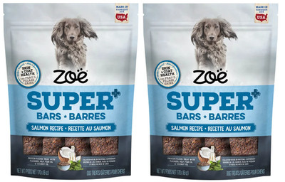Zoe Super Bars Salmon Recipe, 2-lb, 2-pack