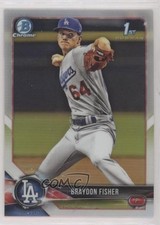 2018 Bowman Draft Chrome Refractor Braydon Fisher #BDC-82 0st9